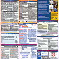 LABOR LAW POSTER, RHODE ISLAND (SPANISH)STATE AND FEDERAL