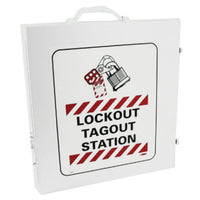 LOCKOUT CABINET, WHITE
