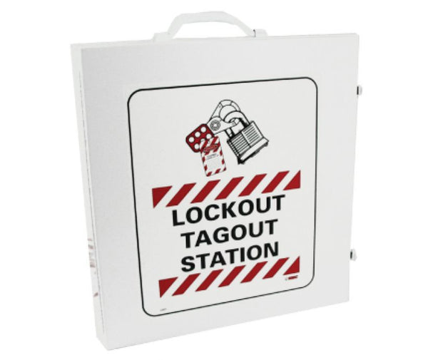 LOCKOUT CABINET, WHITE