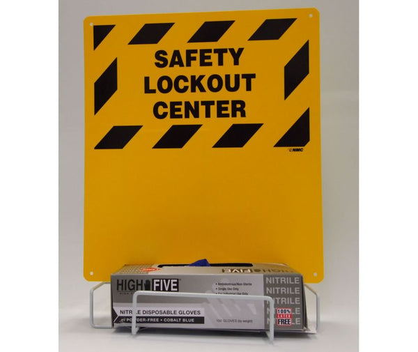 ELECTRICAL LOCKOUT, BACKBOARD AND RACK, 16 X 14