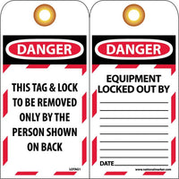 SPECIAL TAG,  LOTAG1 WITH GROMMETS PACKED IN PACKAGES OF 25,   6X3, UNRIP VINYL