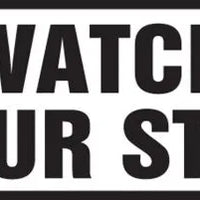 Watch Your Step 2"x6" Vinyl 5/Pack | LSTF511VSP
