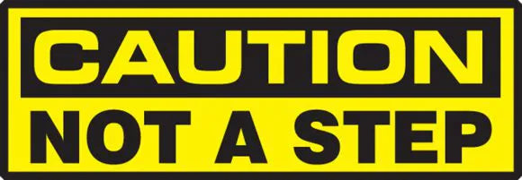 Caution Not A Step 2
