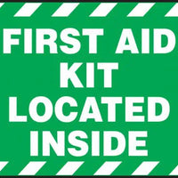 First Aid Kit Located Inside 3.5"x5" Vinyl 5/Pack | LVHR560VSP