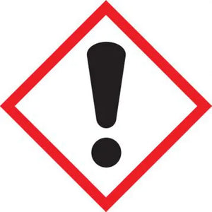 GHS Pictogram Label, (Exclamation Mark), 1"H x 1"W, Adhesive Poly, 250/RL