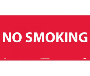 NO SMOKING, 12X24, PS VINYL