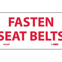FASTEN SEAT BELTS, 2X4, PS VINYL