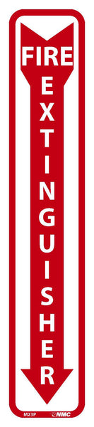 FIRE EXTINGUISHER, 18X4, RIGID PLASTIC