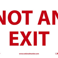 NOT AN EXIT, 7X10, PS VINYL