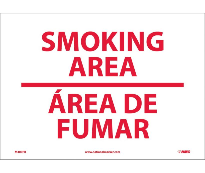 SMOKING AREA (BILINGUAL), 10X14, PS VINYL