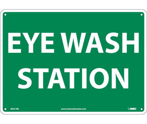 EYE WASH STATION, 10X14, RIGID PLASTIC