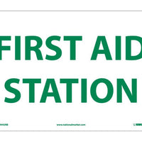 FIRST AID STATION, 10X14, RIGID PLASTIC