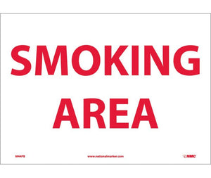 SMOKING AREA, 10X14, PS VINYL