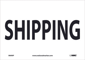 SHIPPING, ADHESIVE VINYL,  4 MIL, 7X10