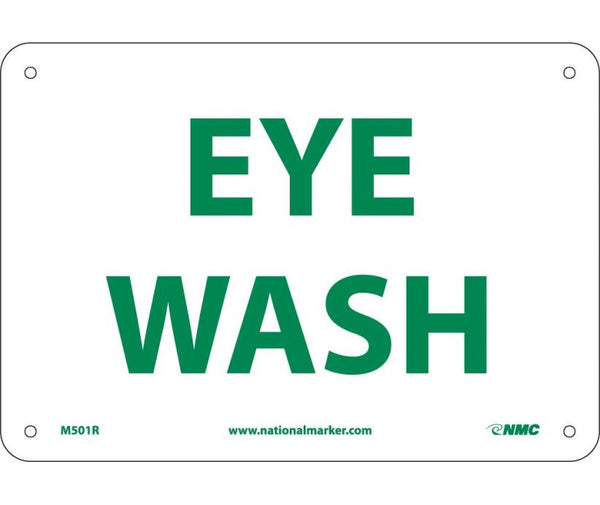 EYE WASH, 7X10, RIGID PLASTIC
