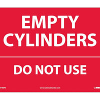 EMPTY CYLINDERS DO NOT USE, 10X14, PS VINYL