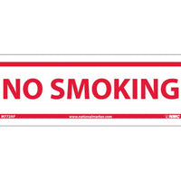 NO SMOKING, 4X12, PS VINYL, 25/PK