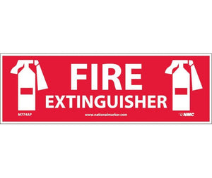 (GRAPHIC) FIRE EXTINGUISHER (GRAPHIC), 4X12, PS VINYL, 25/PK