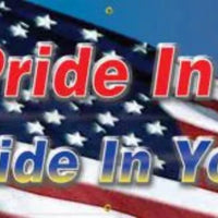 Pride In Safety Pride In Your Work 28"x8' 10oz Vinyl | MBR833