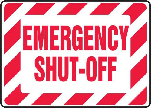Emergency Shut-Off 7
