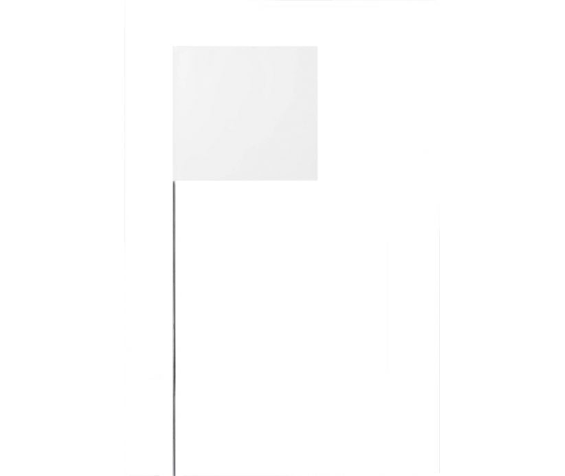 MARKING FLAGS, WHITE, 4