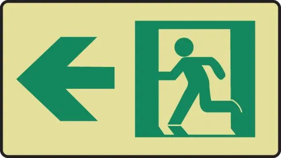 Emergency Directional Sign | MLNY507