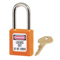 PADLOCK, XENOY, GREEN, 1 3/4" BODY, 1 1/2" SHACKLE