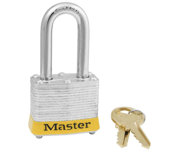 PADLOCK, LAMINATED, RED, 3/4