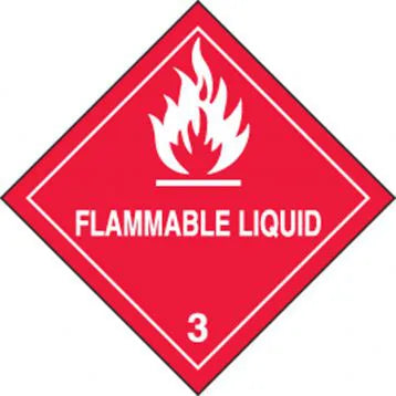 Flammable USDOT Labels 4