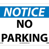 NOTICE, NO PARKING, 10X14, PS VINYL