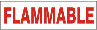 Flammable Sign | PD-2681