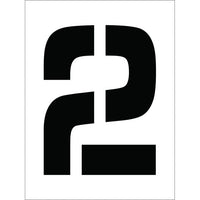 STENCIL, NUMBER 2, 12"