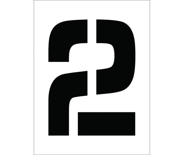 STENCIL, NUMBER 2, 12