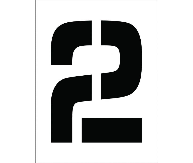 STENCIL, NUMBER 2, 12