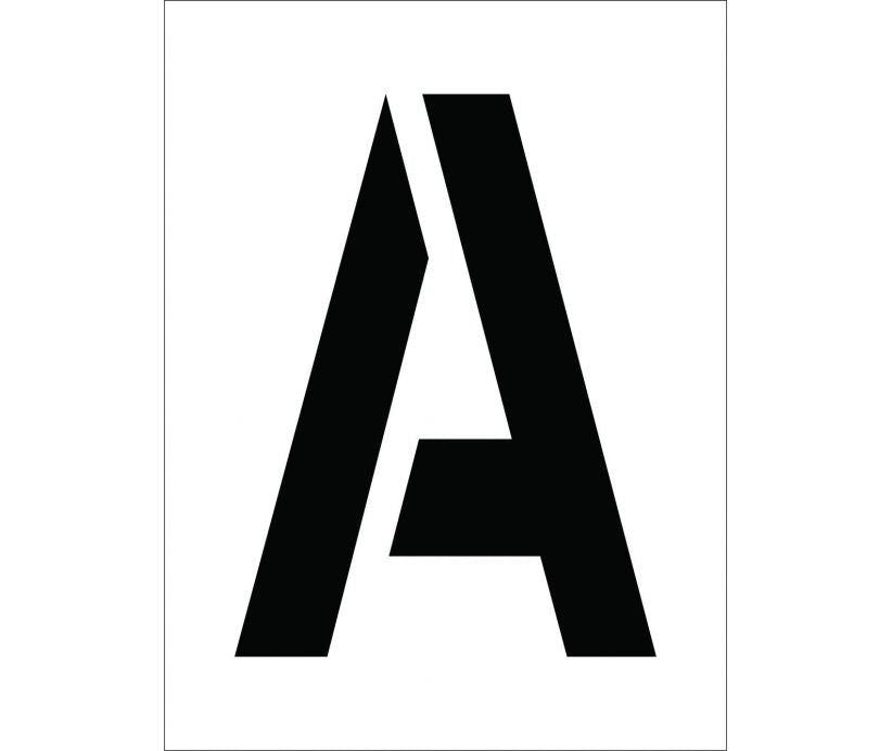 STENCIL, LETTER A, 12