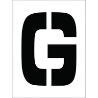 STENCIL, LETTER G, 12"