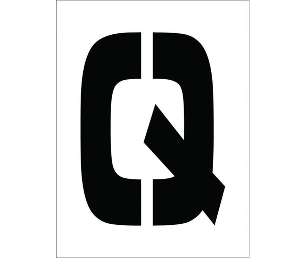 STENCIL, LETTER Q, 12