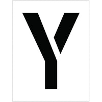 STENCIL, LETTER Y, 12"