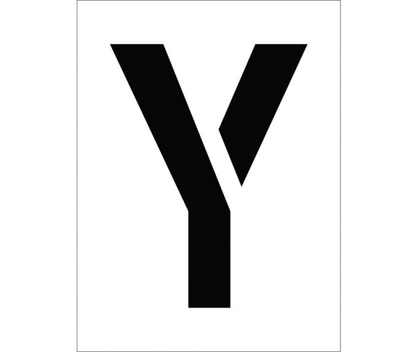 STENCIL, LETTER Y, 12