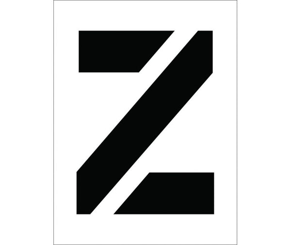 STENCIL, LETTER Z, 12
