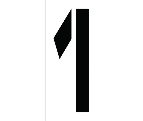 STENCIL, NUMBER 1, 24