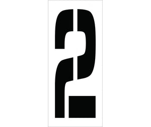 STENCIL, NUMBER 2, 24"