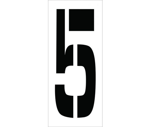 STENCIL, NUMBER 5, 24
