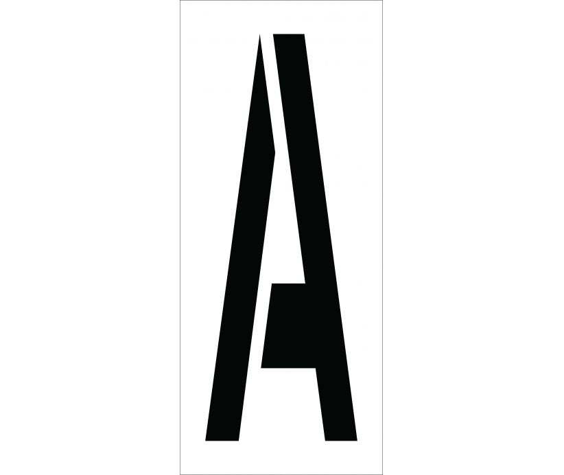 STENCIL, LETTER A, 24