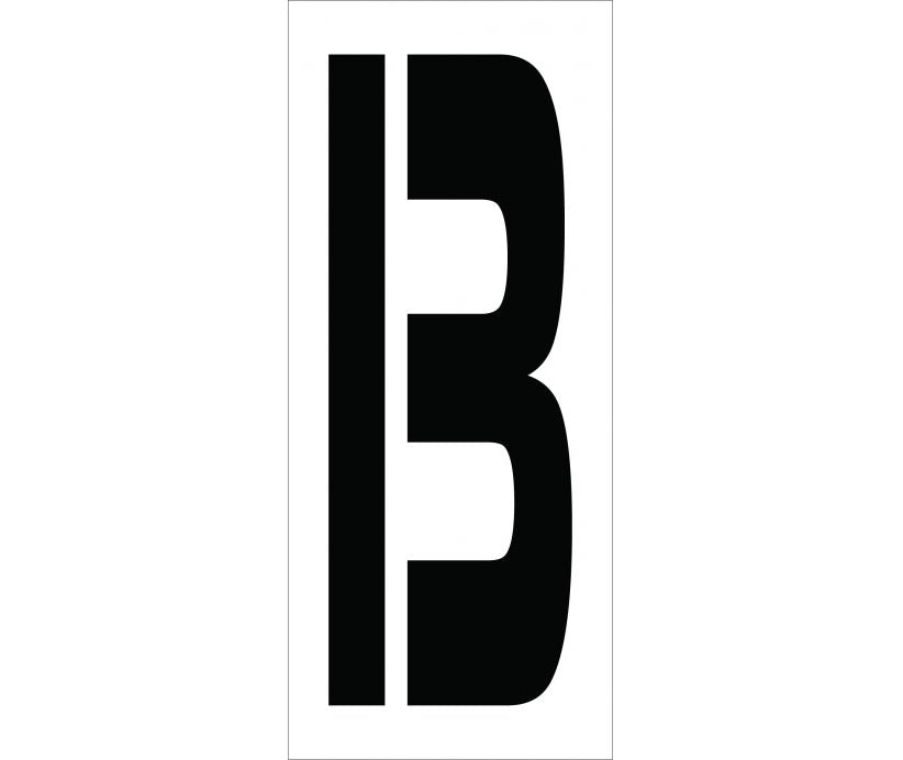 STENCIL, LETTER B, 24