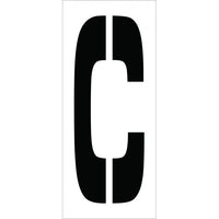 STENCIL, LETTER C, 24"