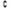 STENCIL, LETTER C, 24