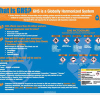 POSTER, GHS INTRO, 18 X 24, LABEL & PICTOGRAMS