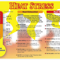 HEAT STRESS POSTER, PAPER, 12X18, PACK OF 5