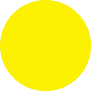 YellowFloor Marking Circles | PTE218YL